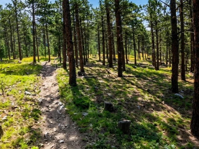 Bogus trail system - singletrack mountain biking in the Black Hills of South Dakota.