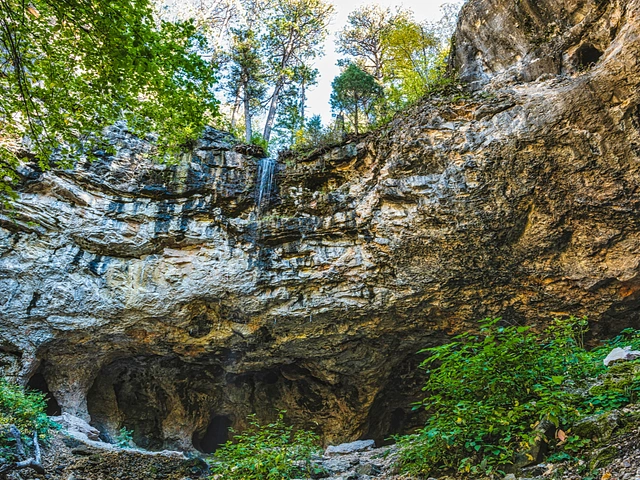 Community Caves in Spearfish Canyon - Black Hills of South Dakota.