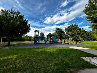 All abilities playground at Jorgensen Park in Spearfish South Dakota. Kennadi's Playground.
