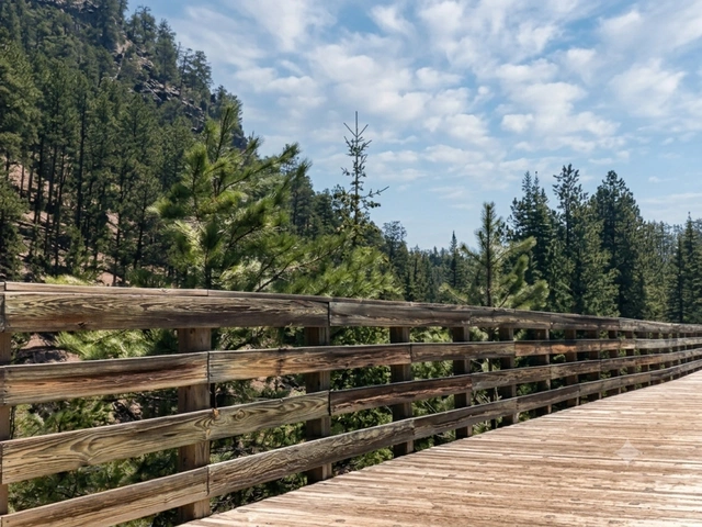 Camp 5 Trailhead in South Dakota for hiking and mountain biking.