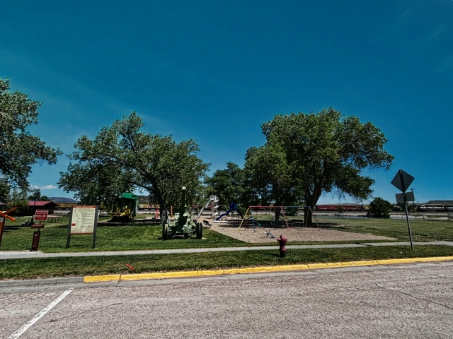 Edgemont City Park and Mickelson Trailhead in South Dakota.