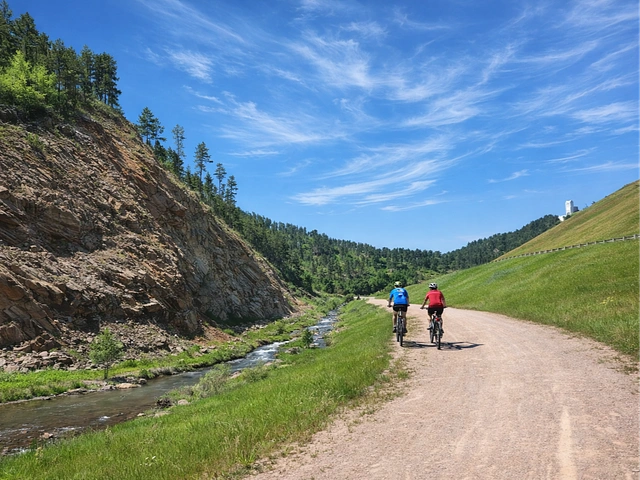Mickelson Trail: Deadwood Trailhead