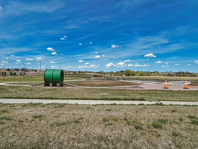The bike park at Robbinsdale Park in Rapid City, SD.